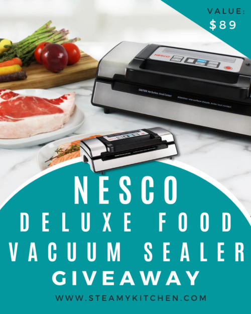 Nesco Deluxe Food VS-12 Vacuum Sealer Giveaway