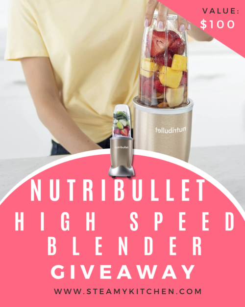 Nutribullet Pro High Speed Blender Giveaway