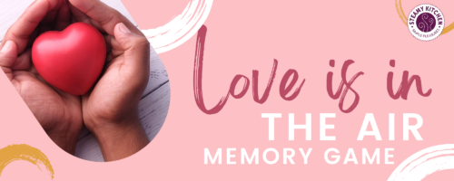 Love Is In The Air Memory Game