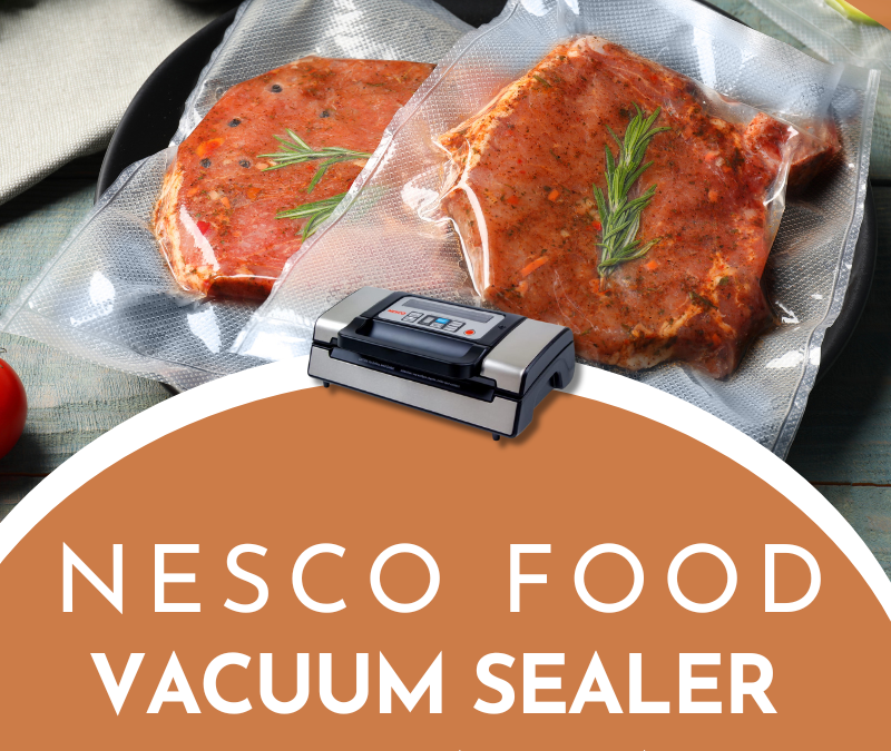 Nesco Deluxe Food VS-12 Vacuum Sealer GiveawayEnds in 86 days.