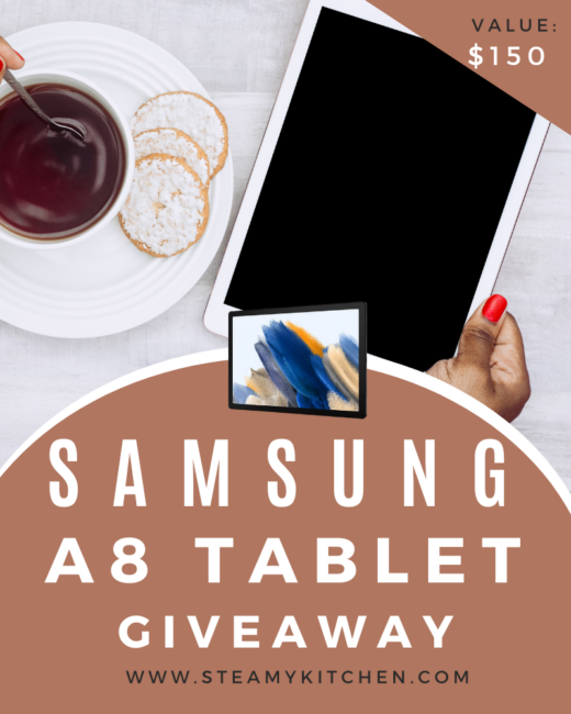 Samsung Tab A8 Tablet GiveawayEnds in 17 days.
