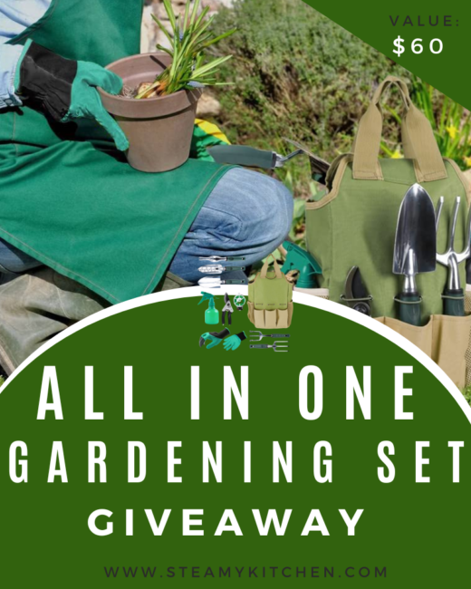 All In One Garden Set GiveawayEnds Today!