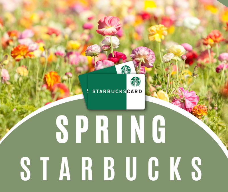 Spring Starbucks Instant Win