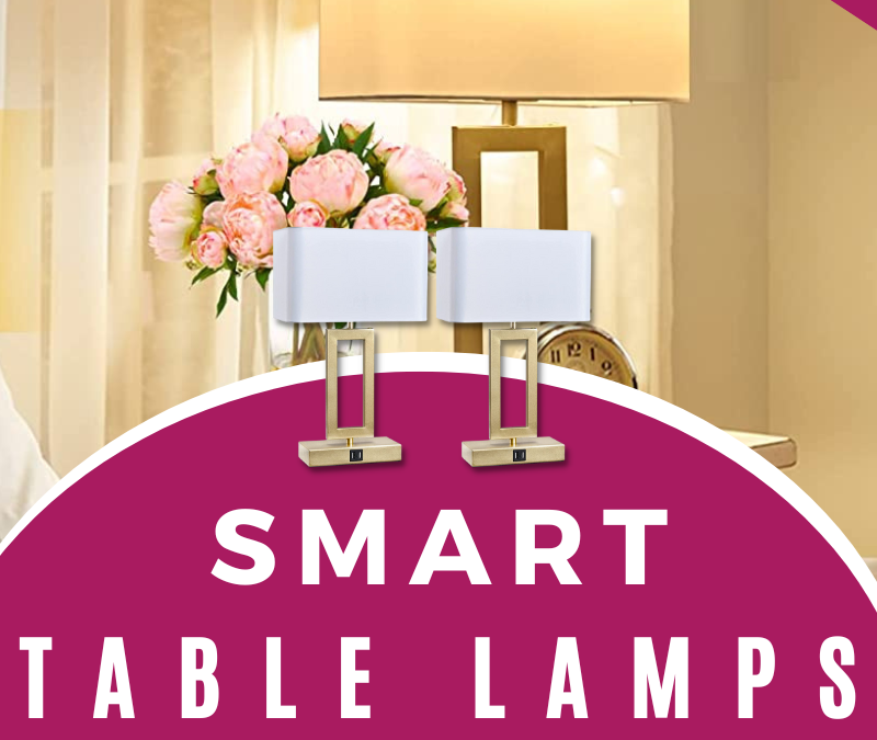 Set of 2 Smart Table Lamps Giveaway