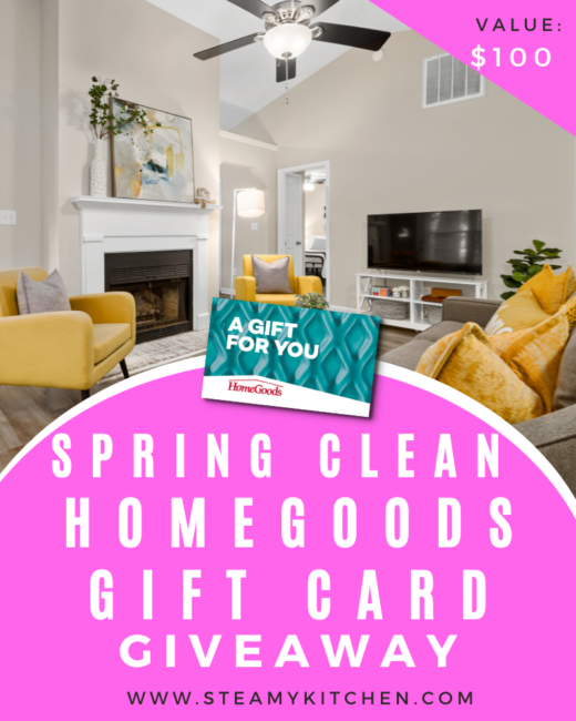 $100 Spring Clean Home Goods GiveawayEnds in 48 days.