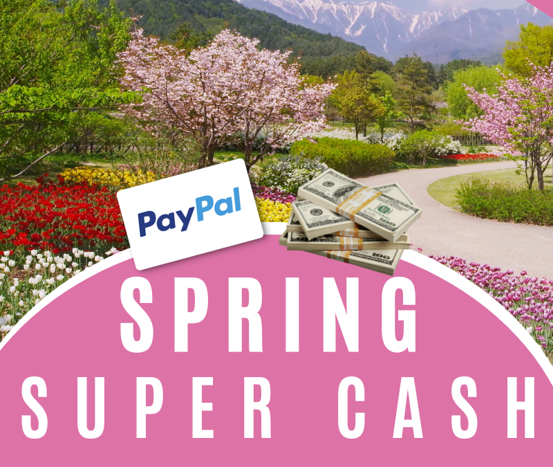 Spring Super Cash Instant Win