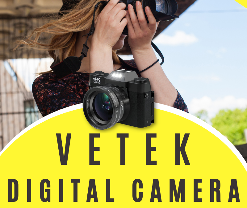 Vetek 4K Digital Camera Giveaway