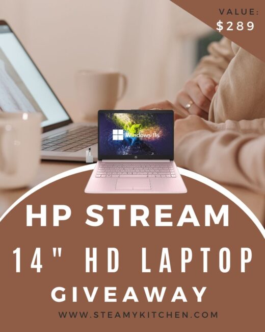 HP Stream 14″ HD Laptop Computer GiveawayEnds in 35 days.