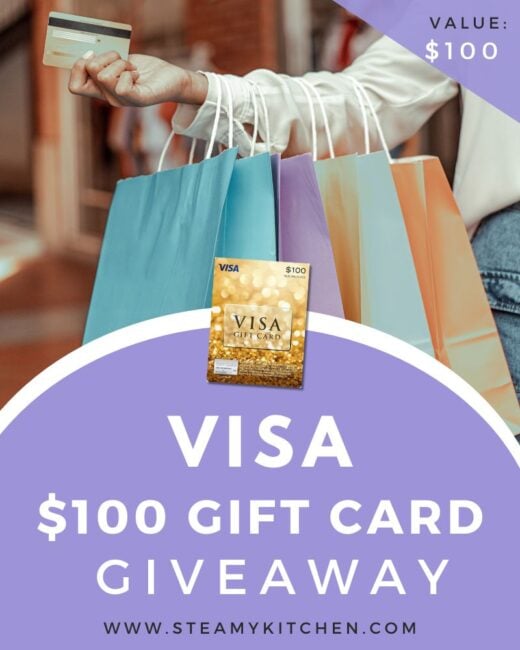 $100 Visa Gift Card GiveawayEnds in 54 days.