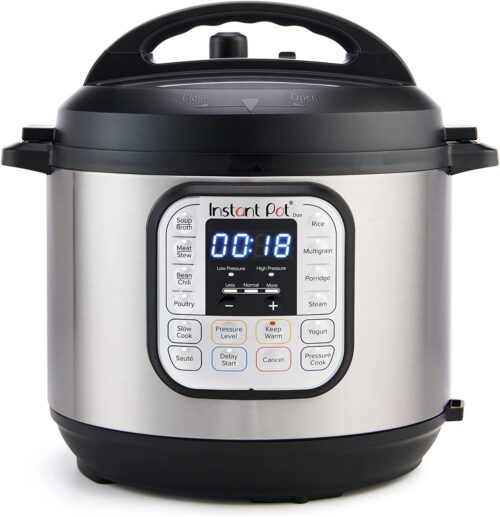 Slow Cooker, Rice Cooker, Steamer, Sauté, Yogurt Maker, Warmer & Sterilizer, Includes Free App with over 1900 Recipes, Stainless Steel, 3 Quart