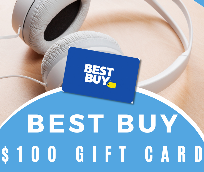 $100 Best Buy Gift Card Giveaway