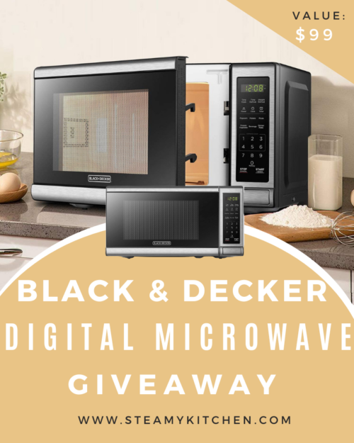 Black & Decker Digital Microwave Giveaway