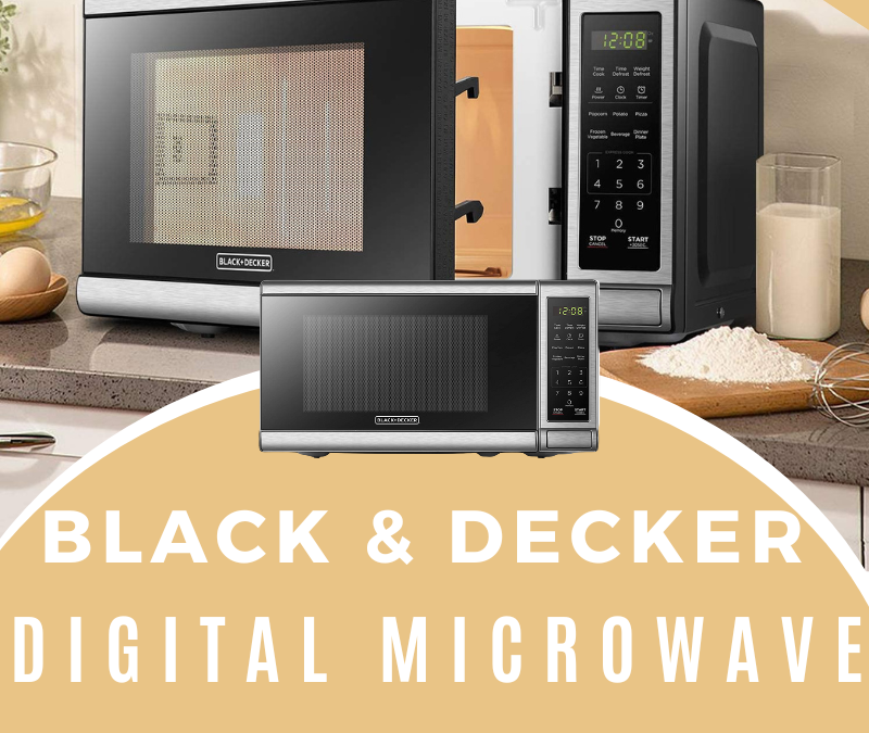 Black & Decker Digital Microwave Giveaway