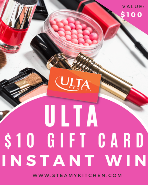 $10 Ulta Gift Card Instant Win