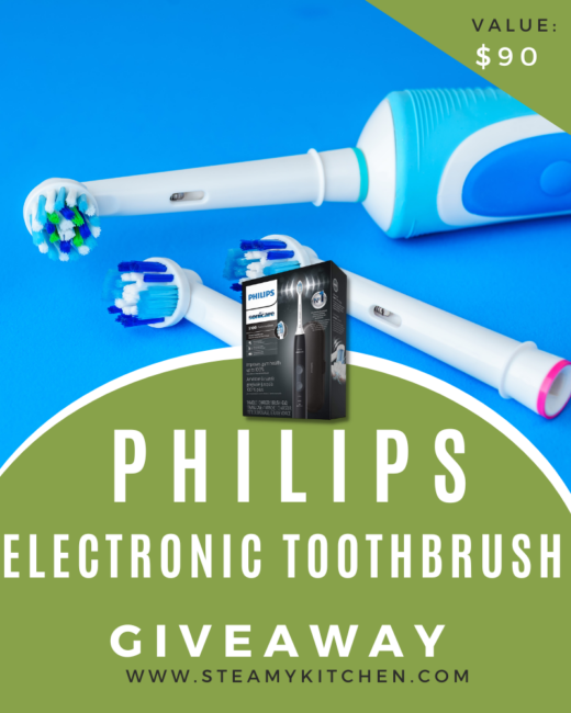 Philips Sonicare Electronic Toothbrush GiveawayEnds in 63 days.