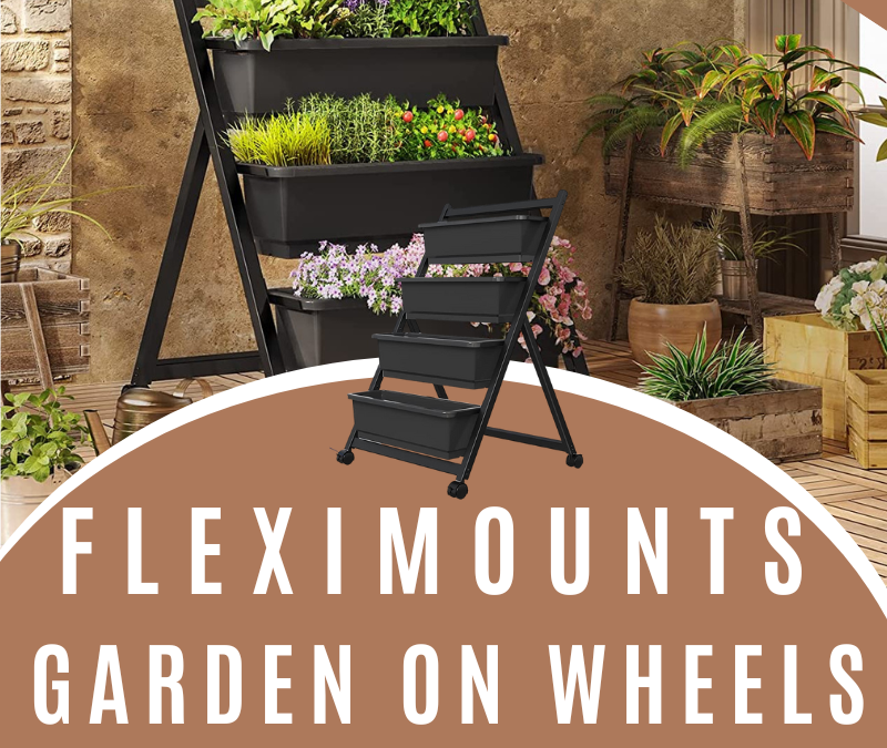 Vertical Garden On Wheels Giveaway