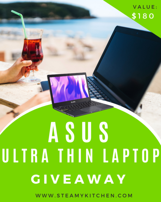 ASUS Notebook 11.6” Ultra Thin Laptop GiveawayEnds in 7 days.