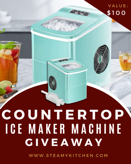 Countertop Ice Maker Machine GiveawayEnds Tomorrow!
