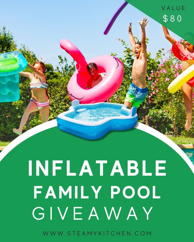 Inflatable Family Sized Pool GiveawayEnds in 91 days.