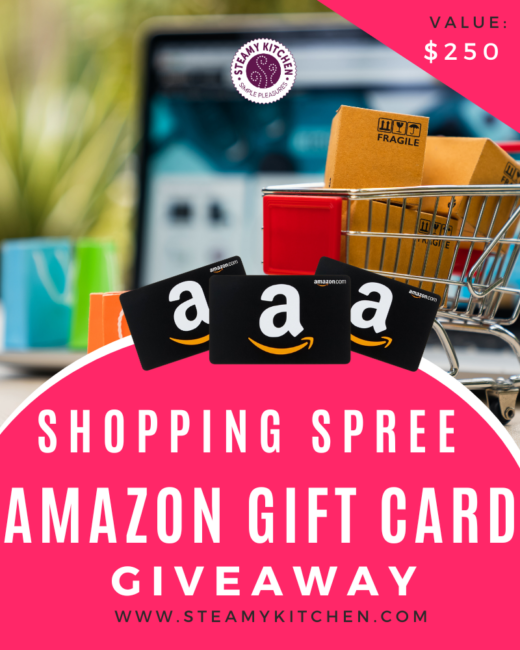 Shopping Spree! $250 Gift Card to Amazon GiveawayEnds in 7 days.