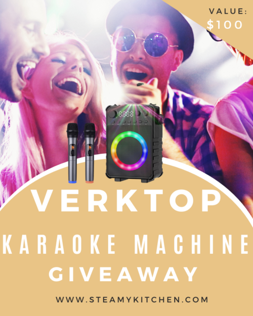 VerkTop Karaoke Machine Giveaway 