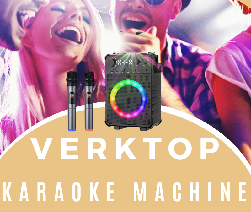 VerkTop Karaoke Machine Giveaway