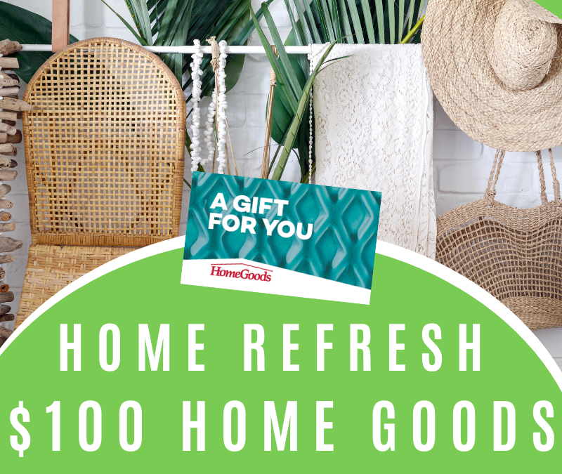 Home Refresh $100 Home Goods Giveaway