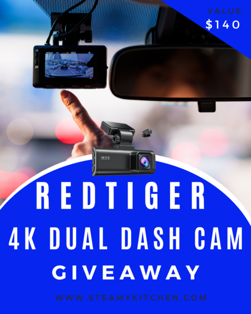 REDTIGER 4K Dual Dash Cam Giveaway 