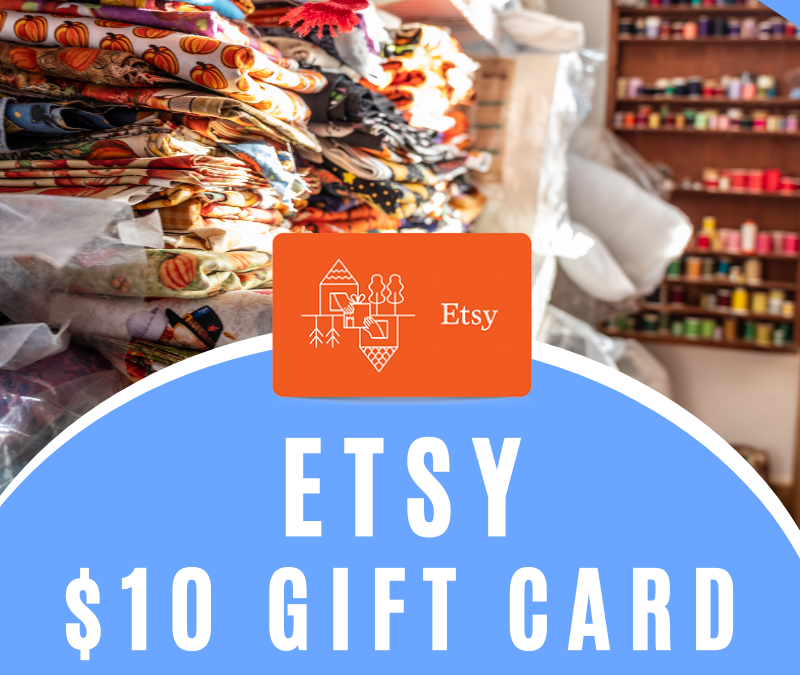 $10 Etsy Gift Card Instant Win