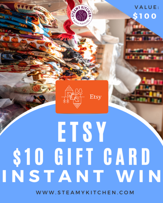 $10 Etsy Gift Card Instant WinEnds in 32 days.