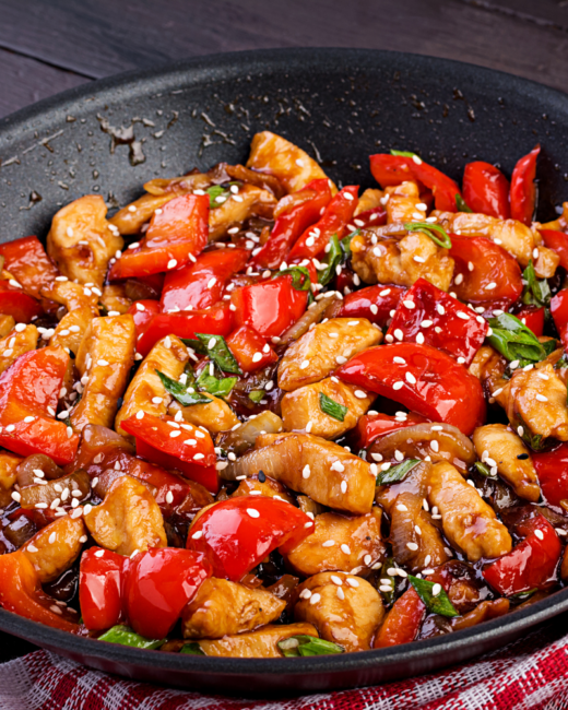 TERIYAKI CHICKEN STIR-FRY