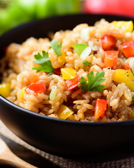 Simple, Quick 10-Minute Vegetable Fried Rice Recipe