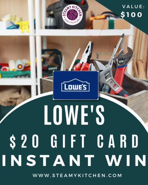 $20 Lowe's Gift Card Instant Win