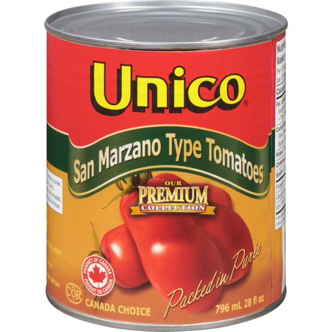 San Marzano Tomatoes Can