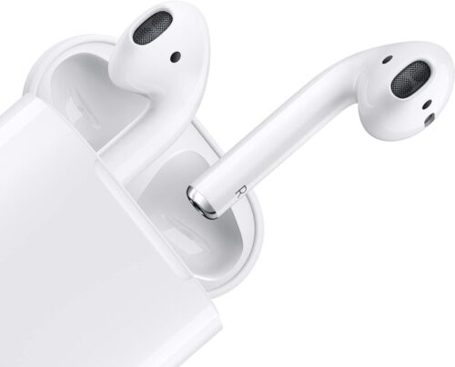 a pair of apple airpods