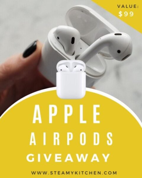 Apple Airpods Giveaway Steamy Kitchen Recipes Giveaways