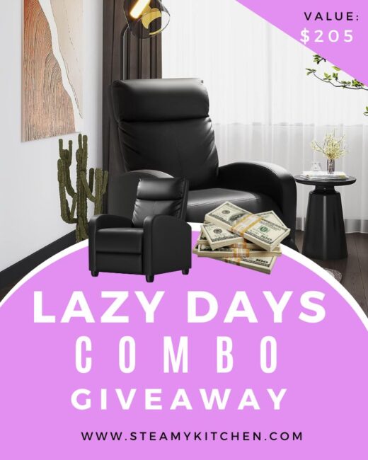 Lazy Days Combo GiveawayEnds Today!