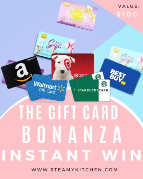 the gift card bonanza instant win