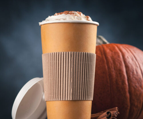 What are some healthier ordering options for your pumpkin spice latte?