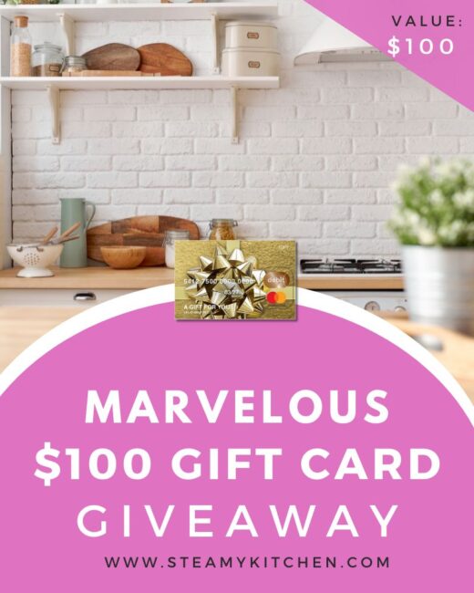 $100 Marvelous Mastercard Gift Card GiveawayEnds in 46 days.
