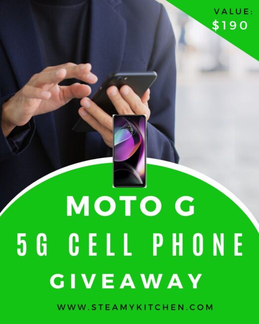 Moto G 5G Cell Phone GiveawayEnds in 31 days.