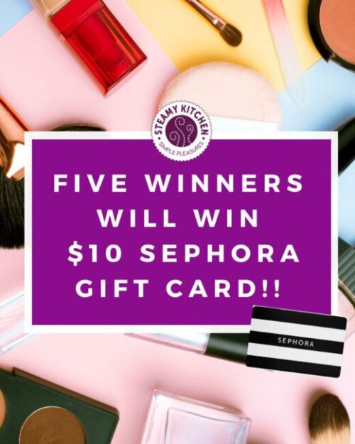 sephora gift card instant win five winners