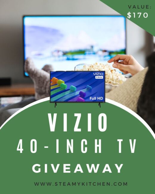 VIZIO 40-Inch TV GiveawayEnds in 21 days.