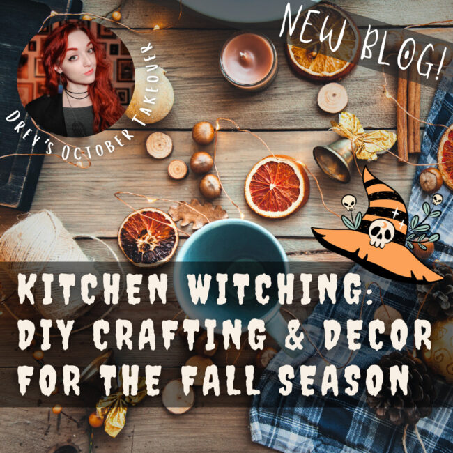 DIY Crafting Decor For the fall Season blog post promotional graphic 