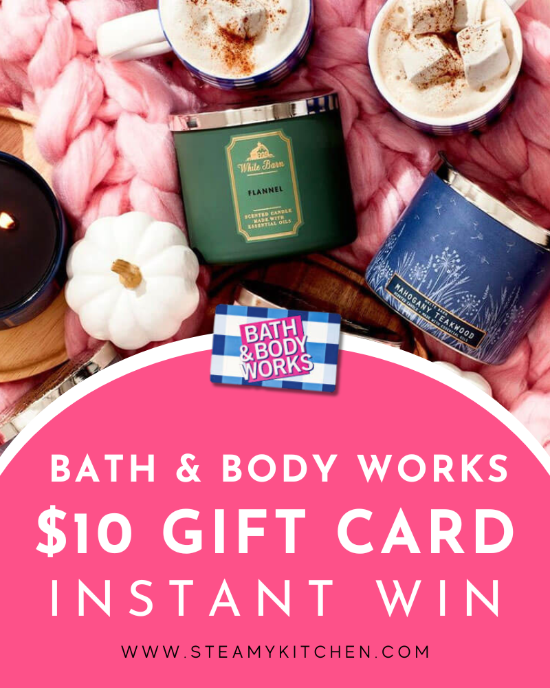 Bath and Body Works Gift Card Instant WinEnds in 82 days.