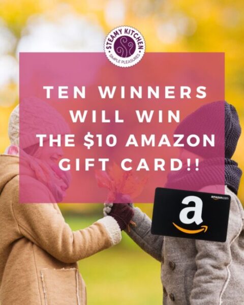 Fall In Love Amazon Gift Card Instant Win • Steamy Kitchen Recipes
