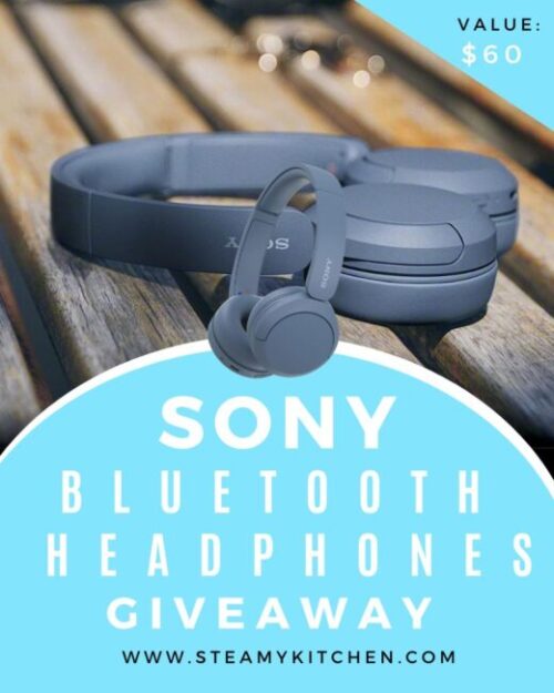 sony bluetooth headphones giveaway