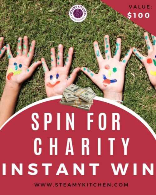 spin for charity instant win