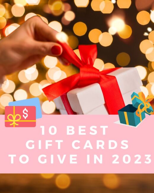 The 10 Best Gift Cards to Gift in 2023 Giveaway