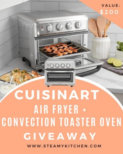 cuisinart air fryer + convection toaster oven giveaway